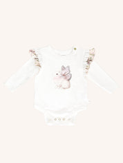 FLEUR HARRIS Delightful Frill Bodysuit - Angel Wings