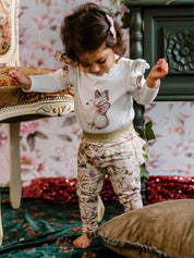 FLEUR HARRIS Delightful Frill Bodysuit - Angel Wings