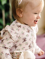 Fleur Harris Precious Frill Coverall Pearl