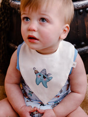 FLEUR HARRIS Pirate Starfish Bandana Duo -Sky