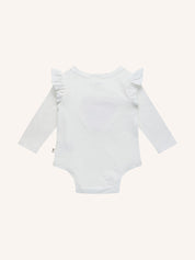 Fleur Harris 'Days of Enchantment' Sweetheart Bodysuit - Cream
