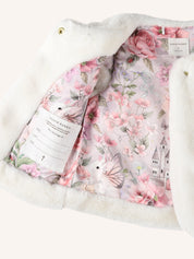 FLEUR HARRIS Snuggle Vest - Cream