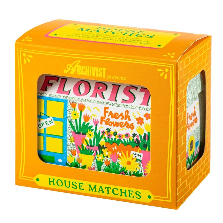 Archivist Florist House Matches