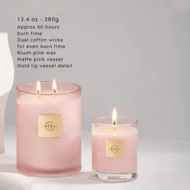 Glasshouse Fragrances 380g Candle - Radiance In Bloom