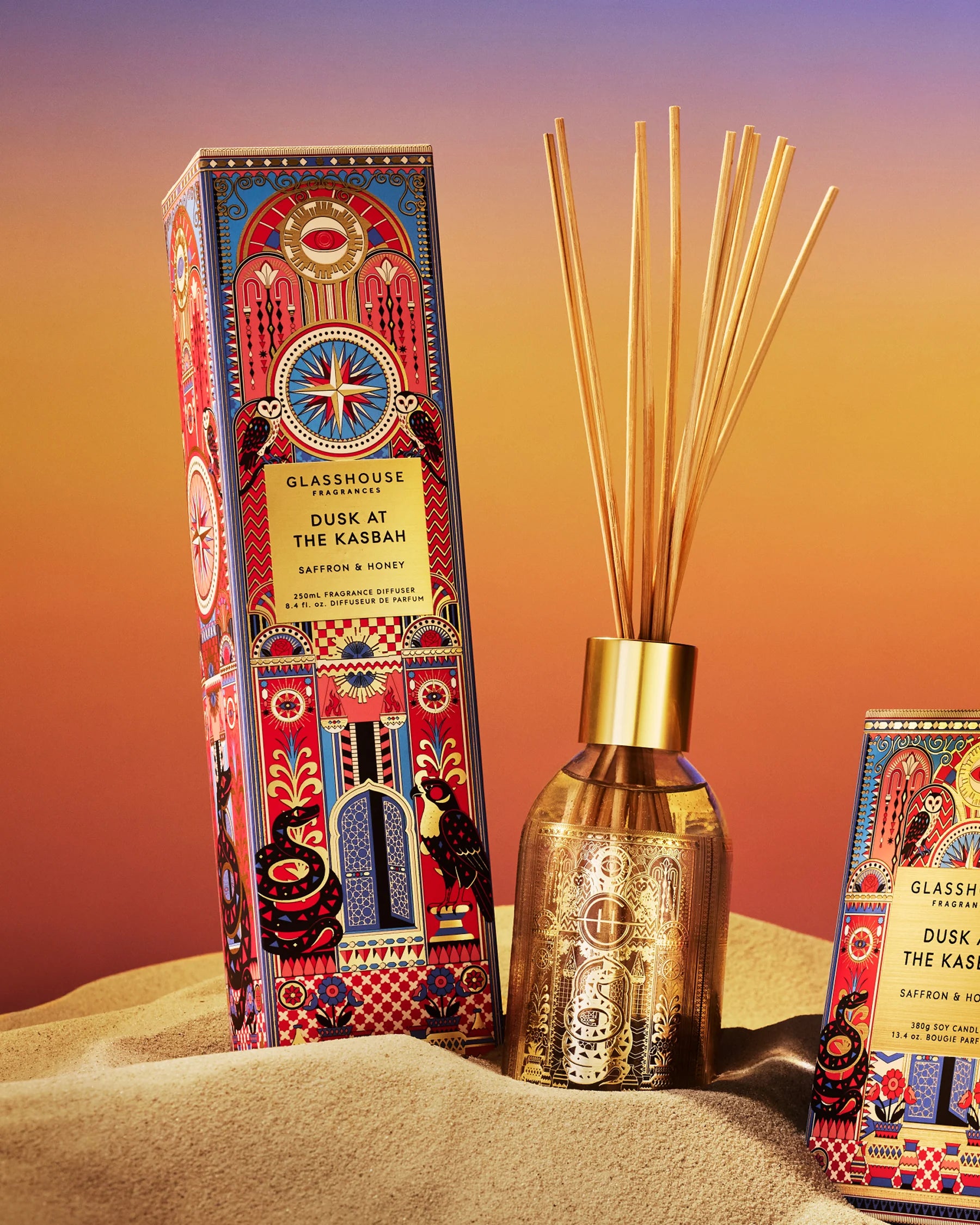 Limited Edition - Glasshouse Dusk At The Kasbah Diffuser - 250g.