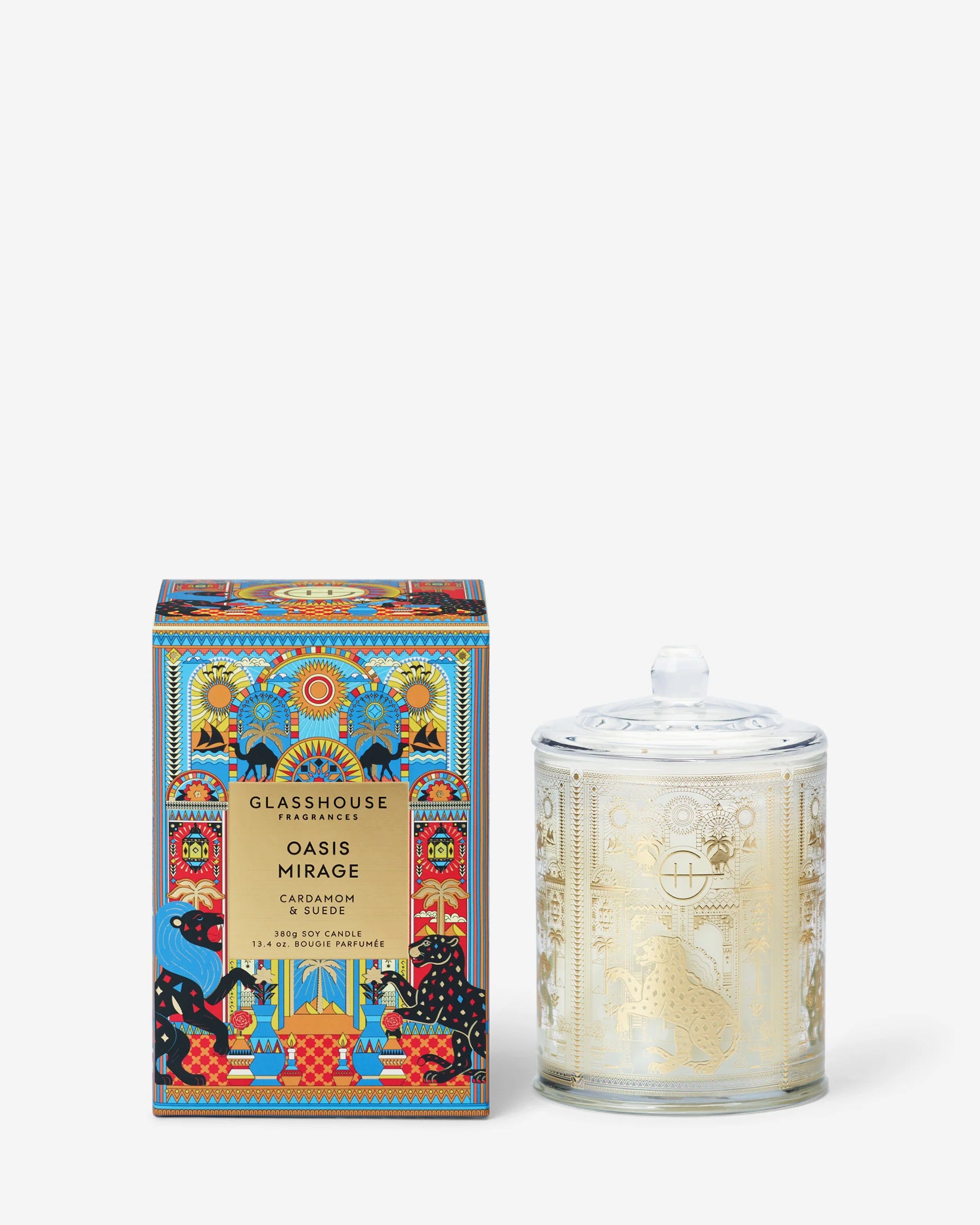 Limited Edition - Glasshouse Oasis Mirage Candle 380g scented candle