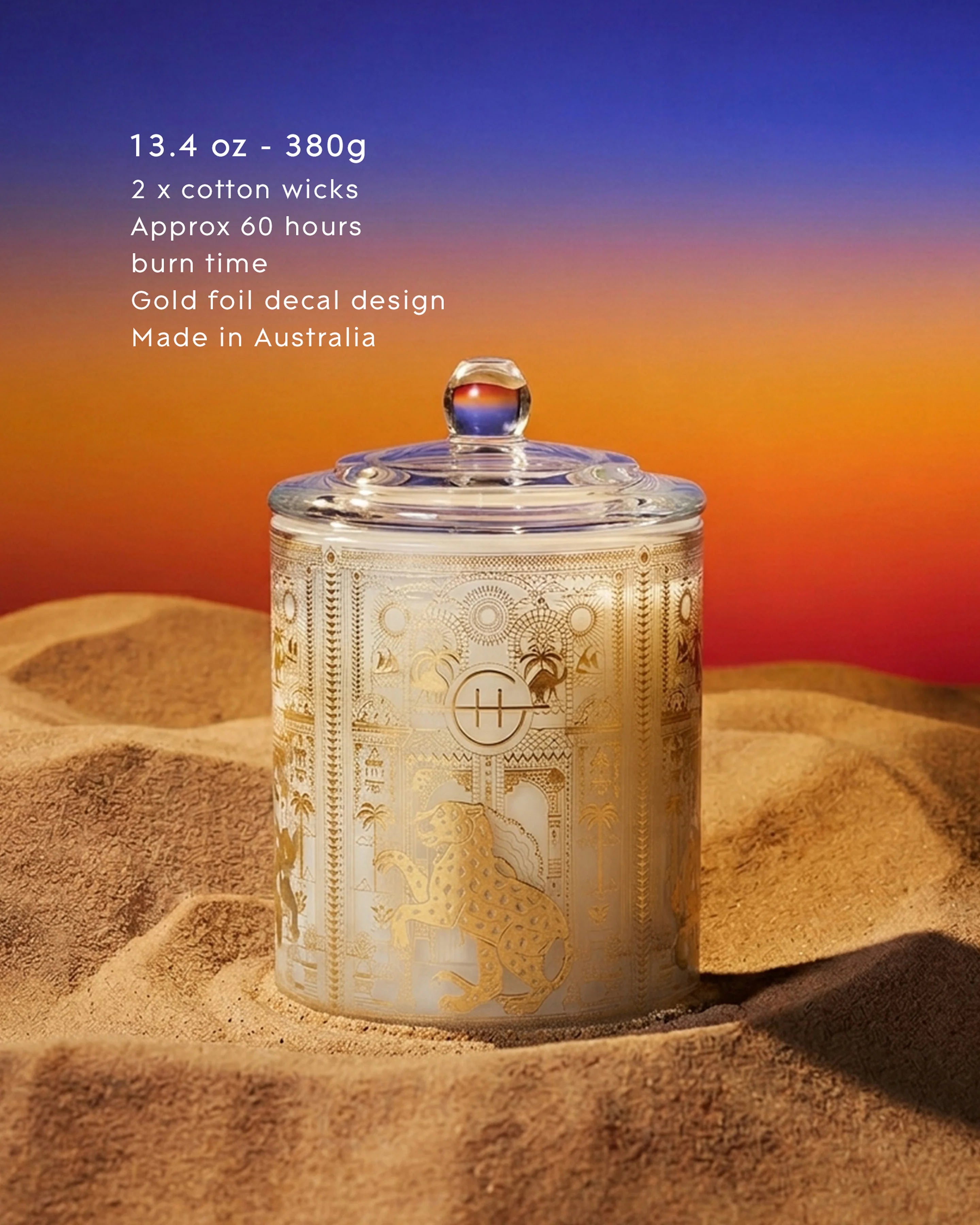 Limited Edition - Glasshouse Oasis Mirage Candle 380g scented candle