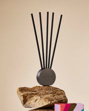 GLASSHOUSE Scent Scene Metal Vessel - Gunmetal & Gold