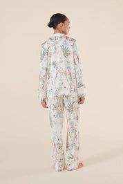 GINGERLILLY Maeve Satin Silky PJ Set