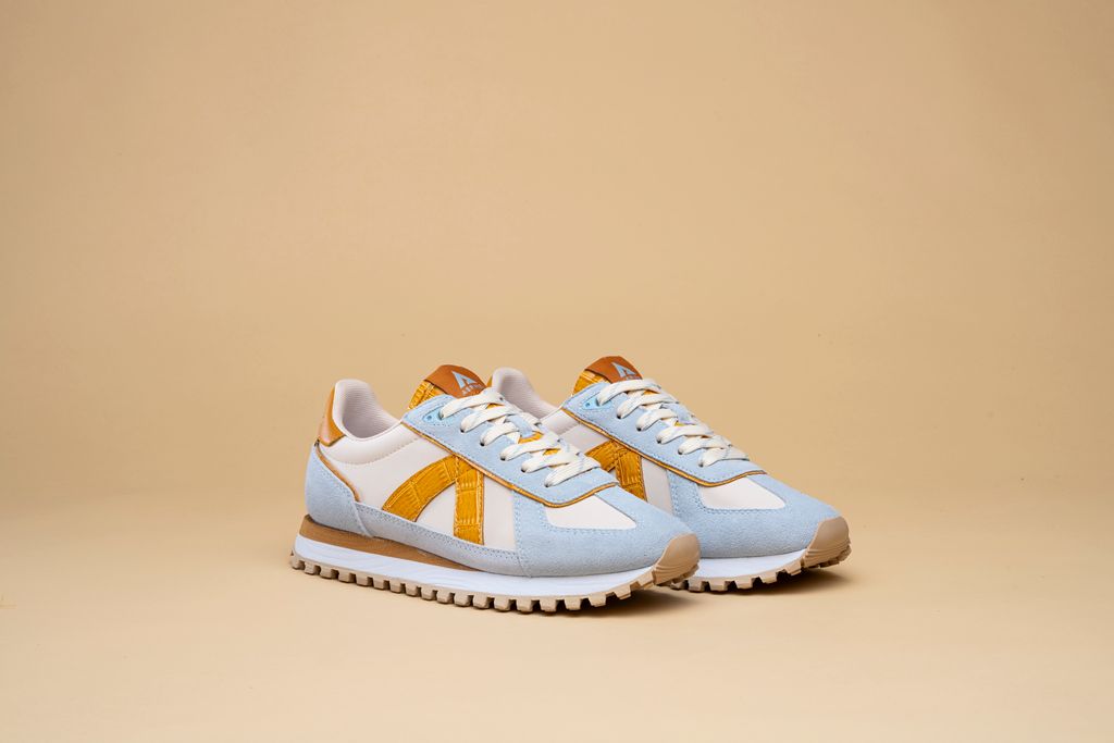 ASFVLT Gate Blue/Beige/Cognac Croc