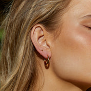 Love Lunamei Inca Gold Hoops