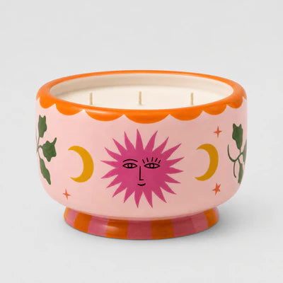 A Dopo Sun Ceramic Candle 24oz - Orange Blossom