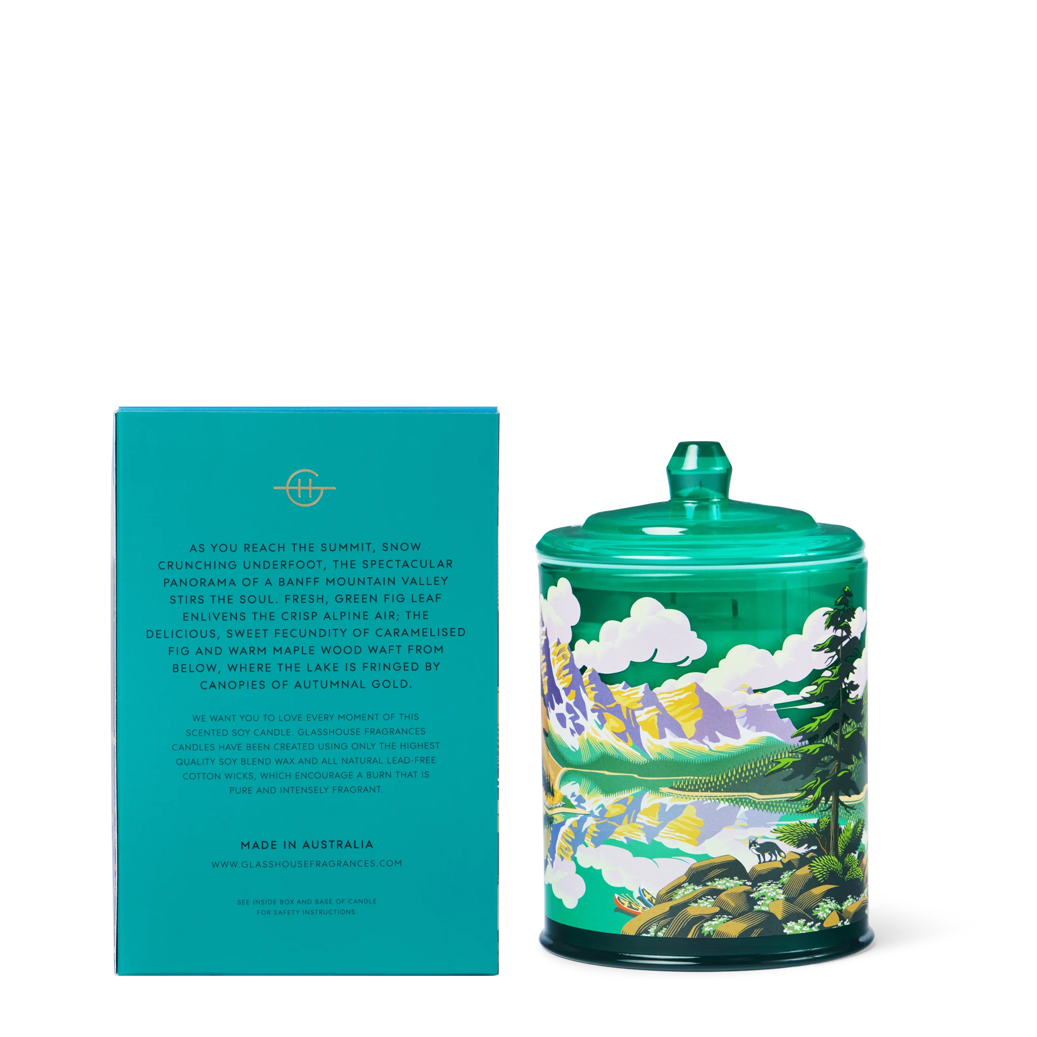 Glasshouse Limited Edition Breathtaking Banff 380 gm Candle