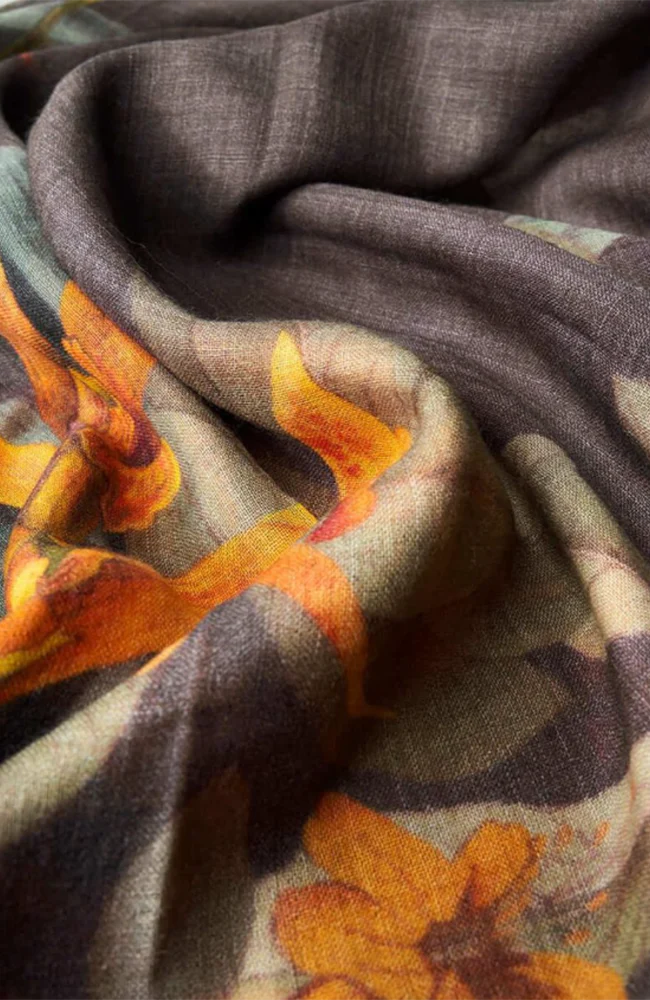 Powder Wool Wraparound Botany Bliss