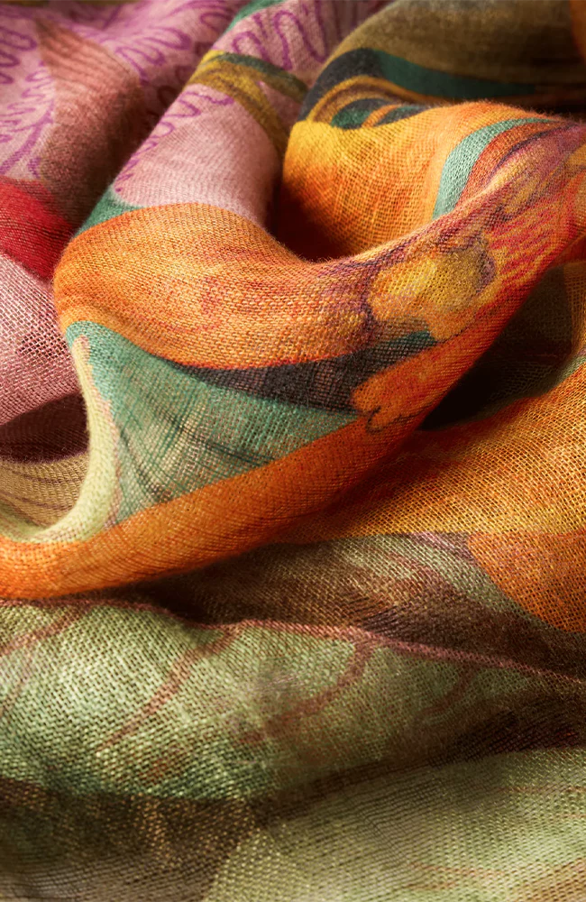 Powder Wool Scarf Botany Bliss Charcoal