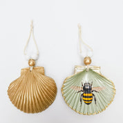 Urban Products Bee Shell Hanging Ornament