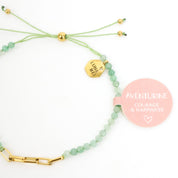 Love Lunamei Mei Bracelet Green Aventurine