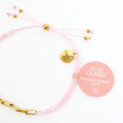 Love Lunamei Mei Bracelet Rose Quartz