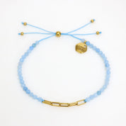 Love Lunamei Mei Bracelet Aquamarine