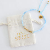 Love Lunamei Mei Bracelet Aquamarine