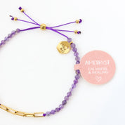 Love Lunamei Mei Bracelet Amethyst