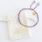 Love Lunamei Mei Bracelet Amethyst