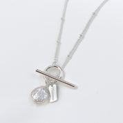 Love Lunamei Balance Sliver Necklace