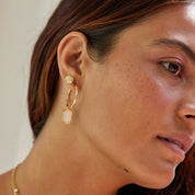 Love Lunamei Oriya Earrings Gold
