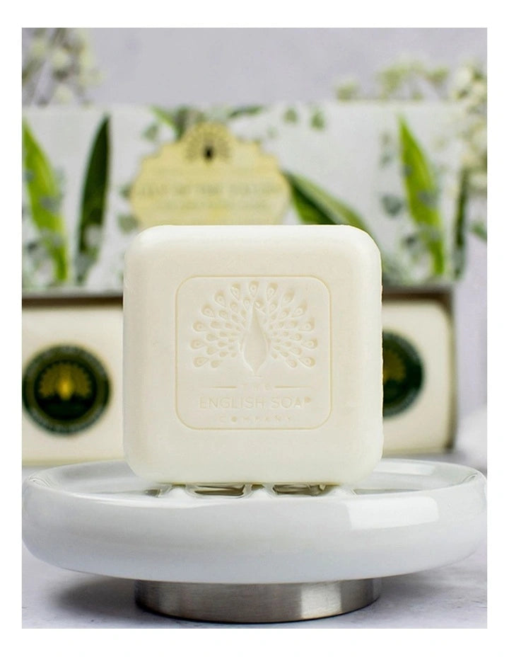 THE ENGLISH SOAP COMPANY Lily of the Valley Pack 3 X 100gms