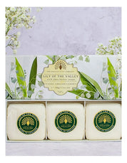 THE ENGLISH SOAP COMPANY Lily of the Valley Pack 3 X 100gms