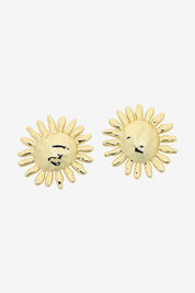 LIBERTE Summer Gold Sun Earrings