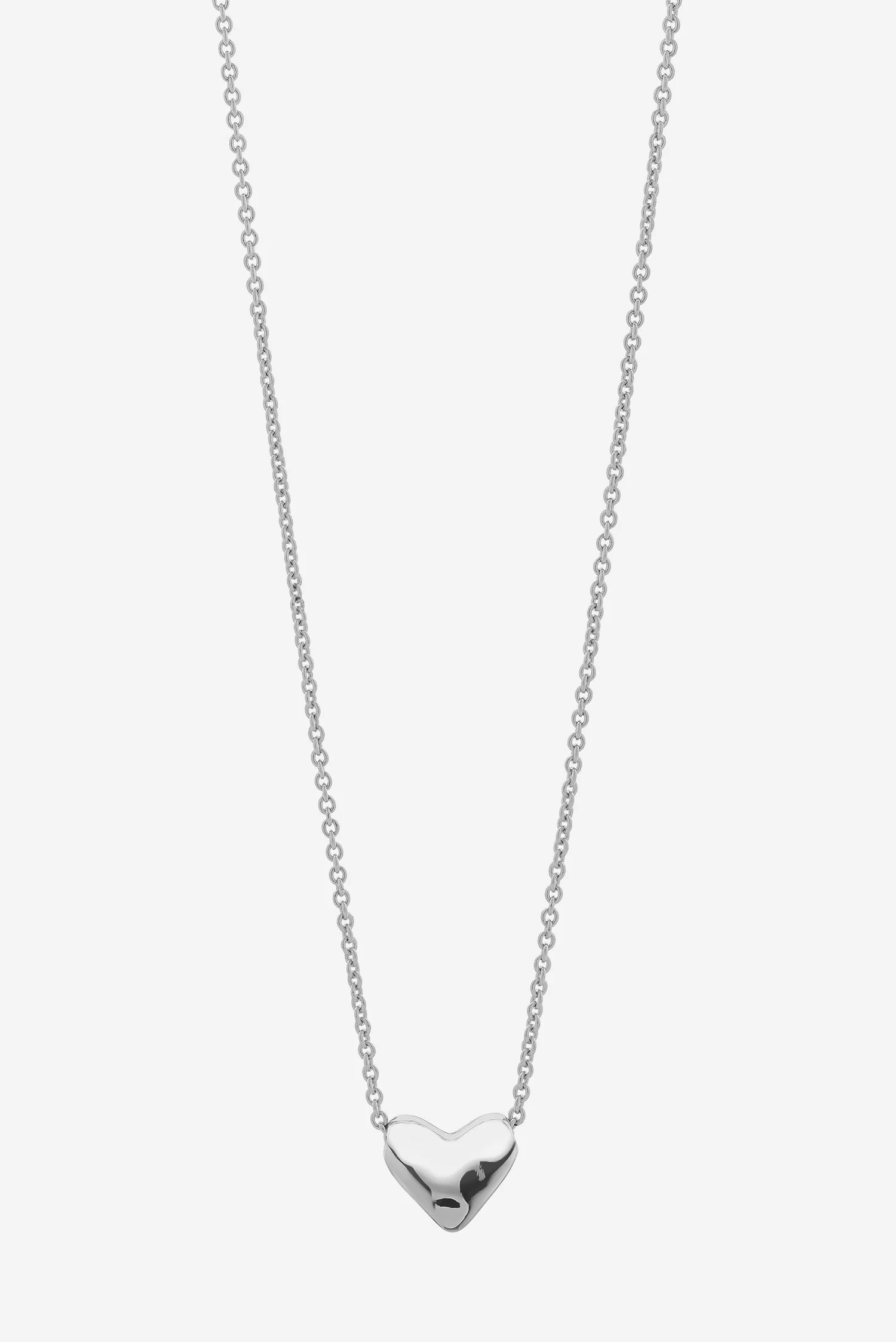 LIBERTE. Mariel Silver Heart Necklace