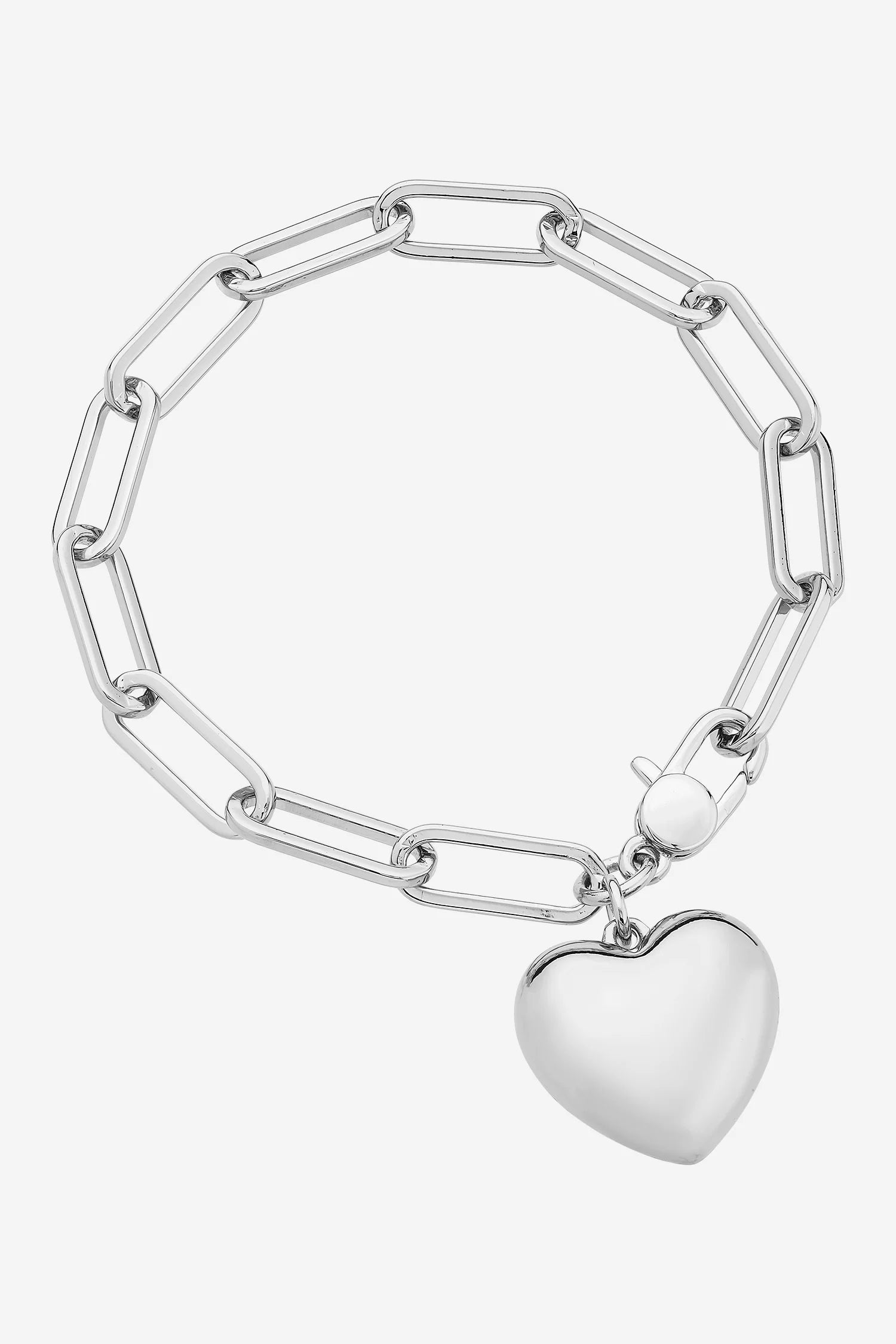 LIBERTE Lotte Silver Heart Bracelet