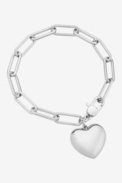LIBERTE Lotte Silver Heart Bracelet