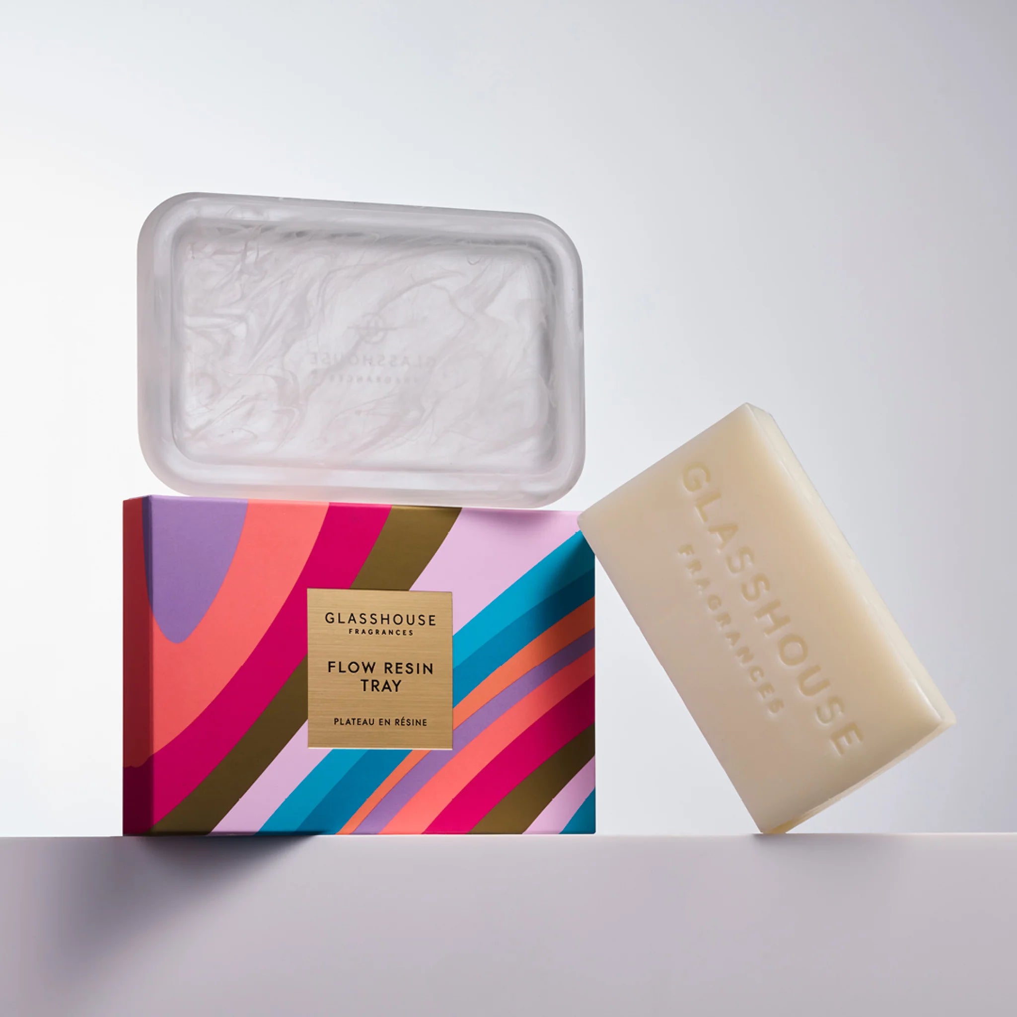 GLASSHOUSE FRAGRANCE - Flow Resin Body Bar Tray