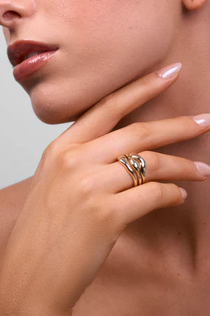 LIBERTE Louella Soft Gold Ring