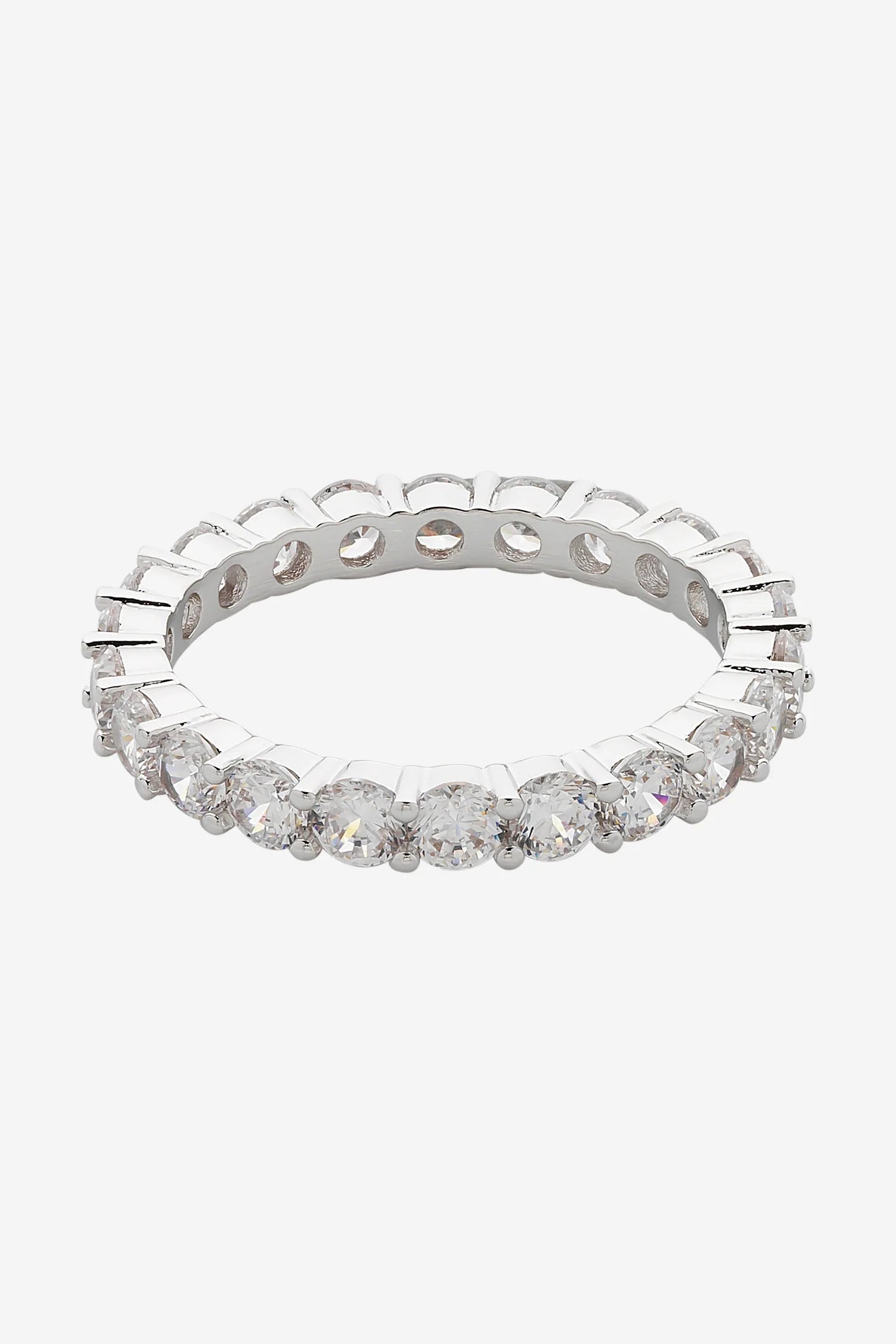 LIBERTE Dolce Vita Rhodium CZ Ring