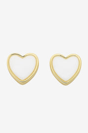 LIBERTE Myra Gold Heart Stud