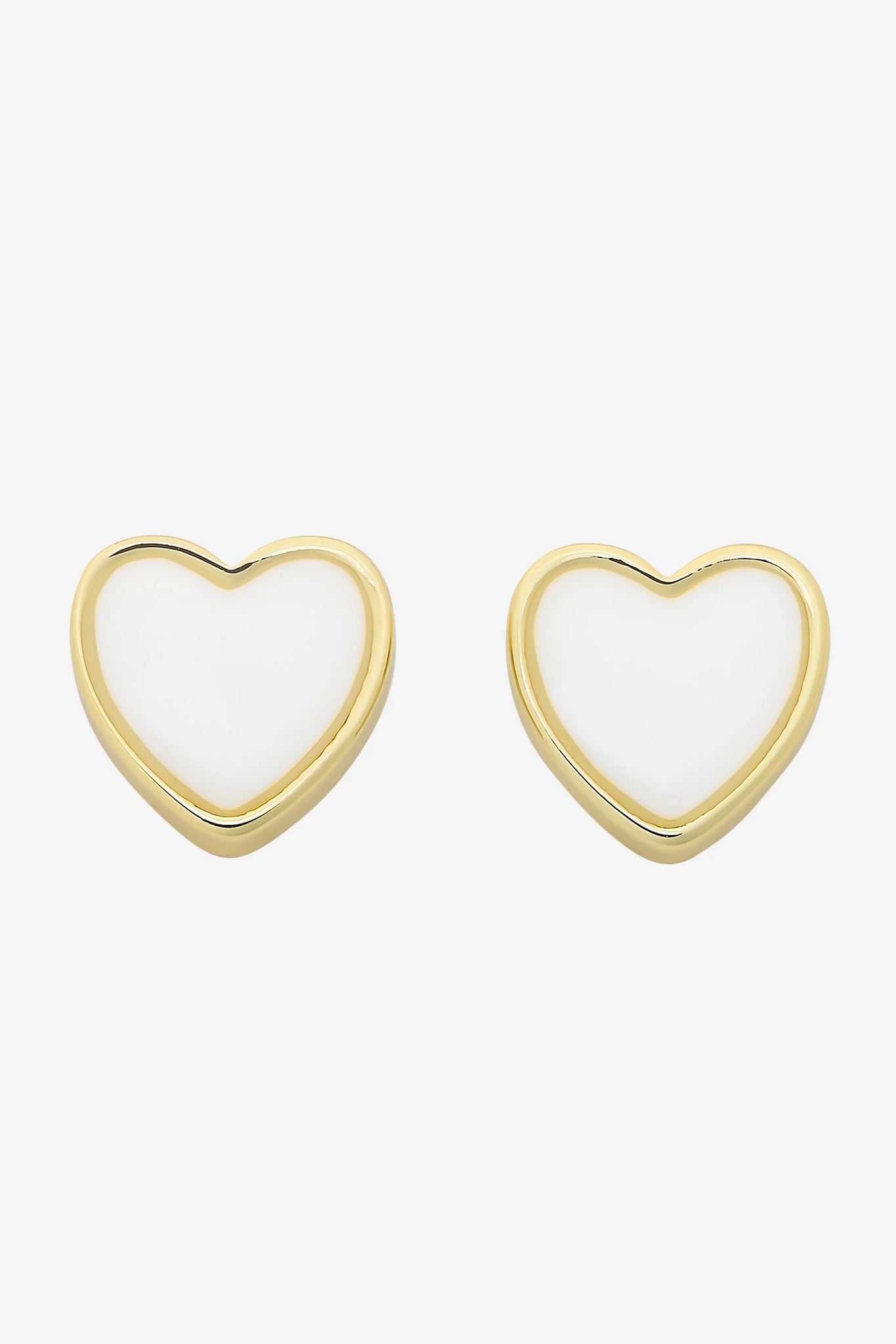 Myra Gold Heart Stud