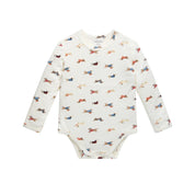 Comfy Bodysuit Long Sleeve - Dachshund