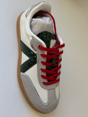 ASFVLT White /Green Croc & Red