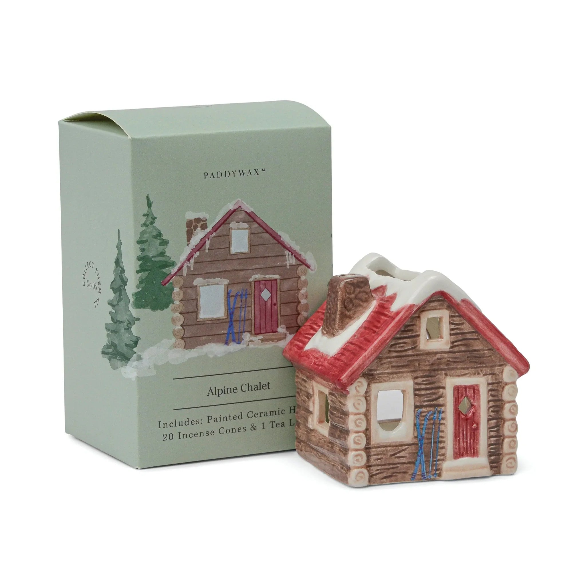 Incense & Tea Light Holder The Alpine Chalet