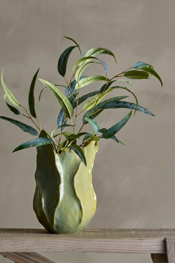 Eucalyptus Stem, Green, Artificial Flowers  D33xH101 cm