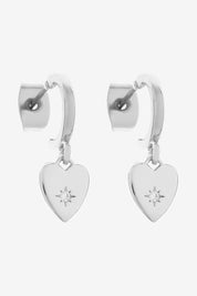 LIBERTE Hestia Silver Huggie