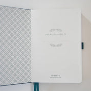 Primrosia Jungle green  – Watercolor Dot Grid A5 Journal (Copy)