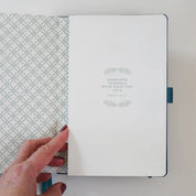 Primrosia Jungle green  – Watercolor Dot Grid A5 Journal (Copy)