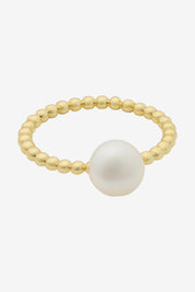 LIBERTE Cove Gold Pearl Ring