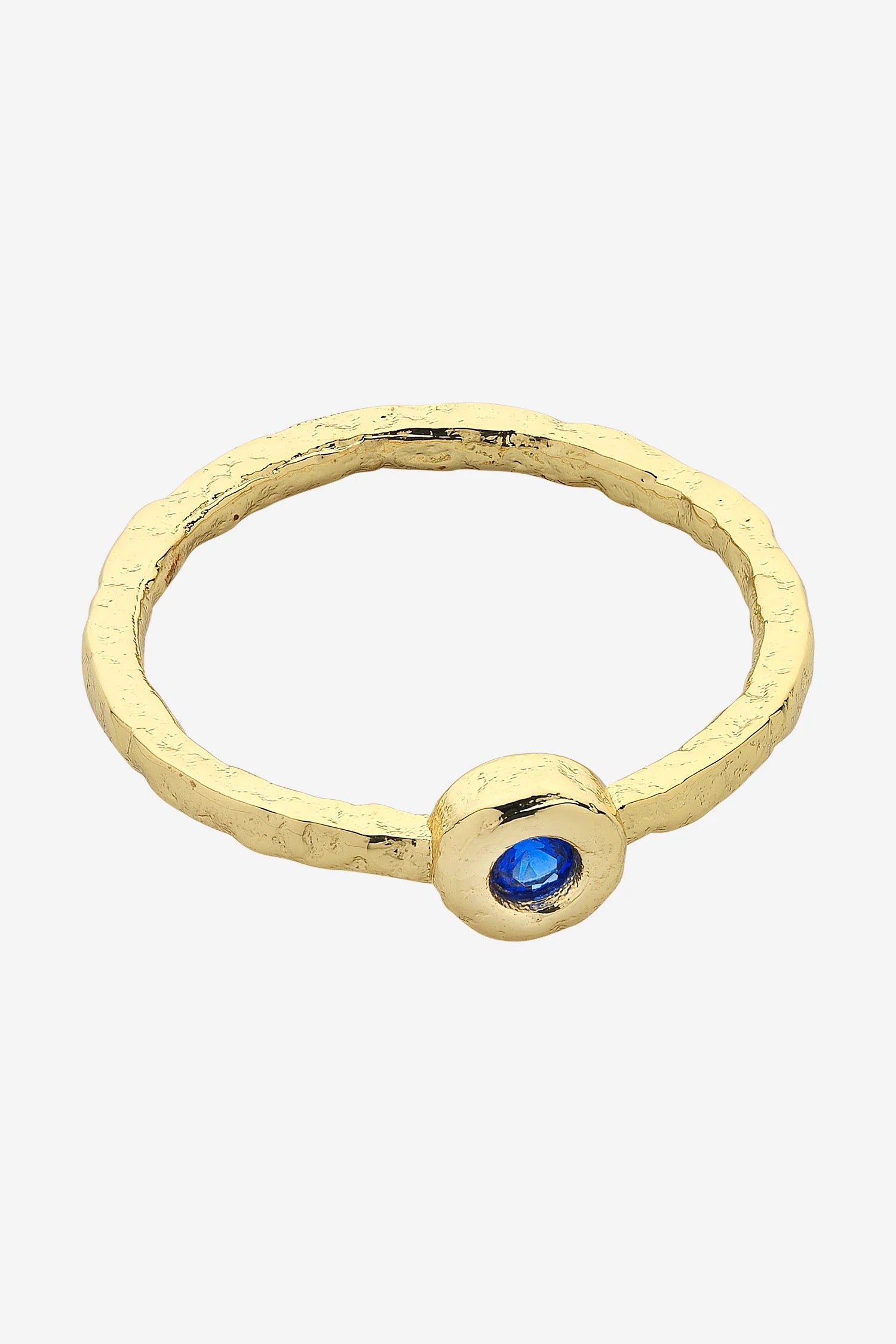 LIBERTE Betsy Gold Azure Ring