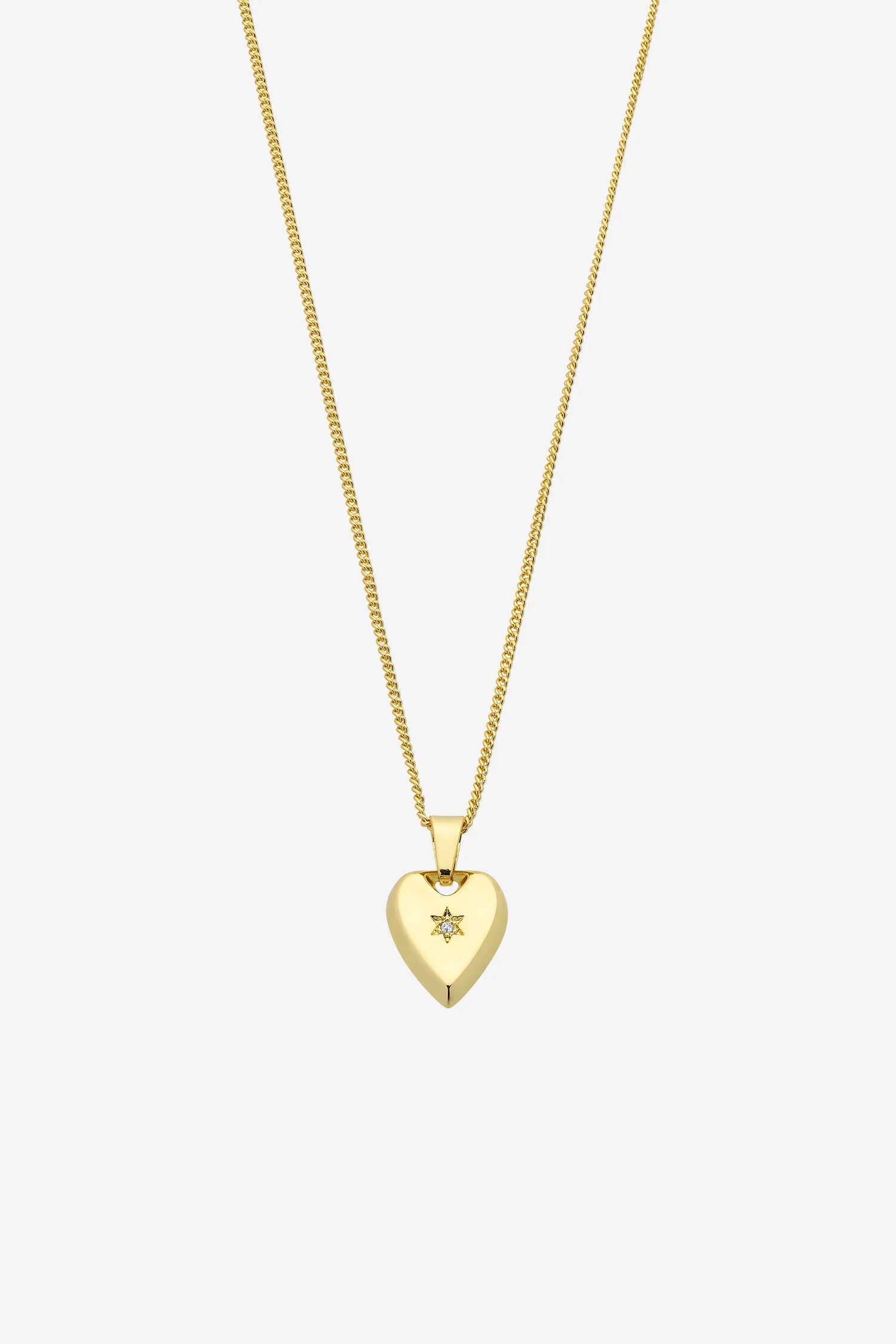 LIBERTE Stella Heart Crystal Necklace