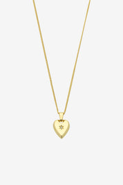 LIBERTE Stella Heart Crystal Necklace